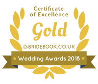 Gold Bridebook Wedding Awards 2018
