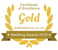 Gold Bridebook Wedding Awards 2019